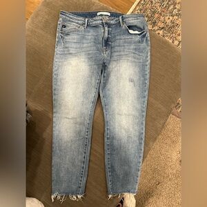 KanCan Light Blue distressed Skinny Jeans